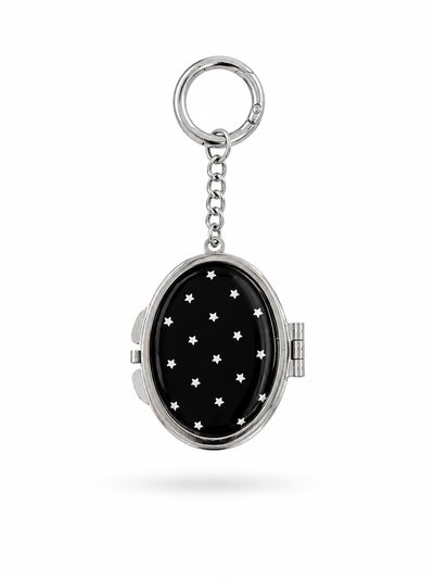 Starry Secret Mirror Keychain
