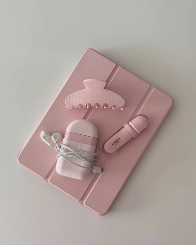 stripped hair claw clip