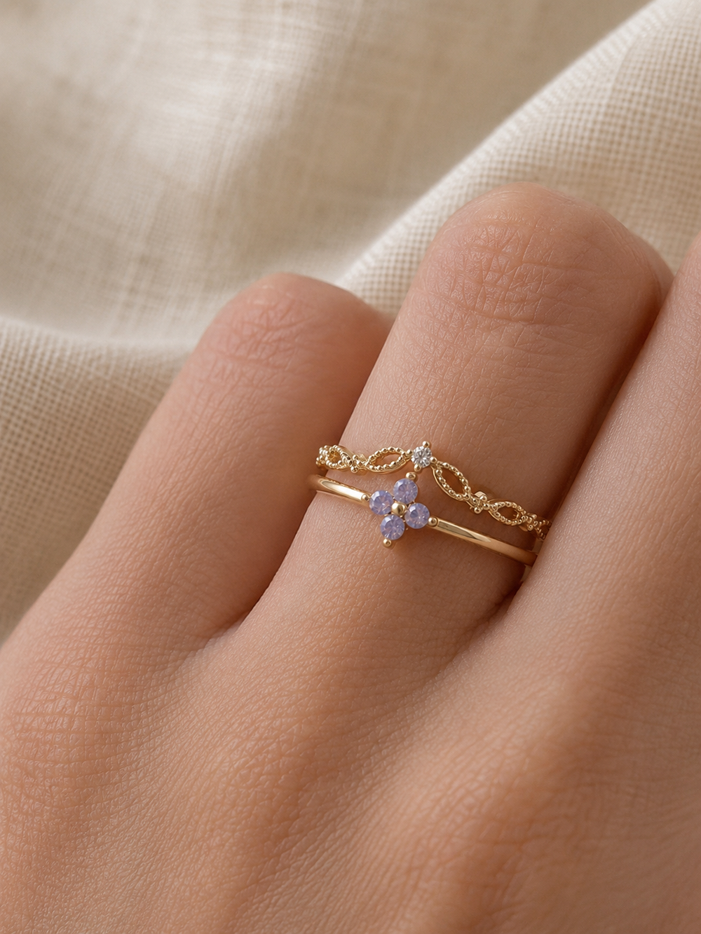 Forget Me Not Ring