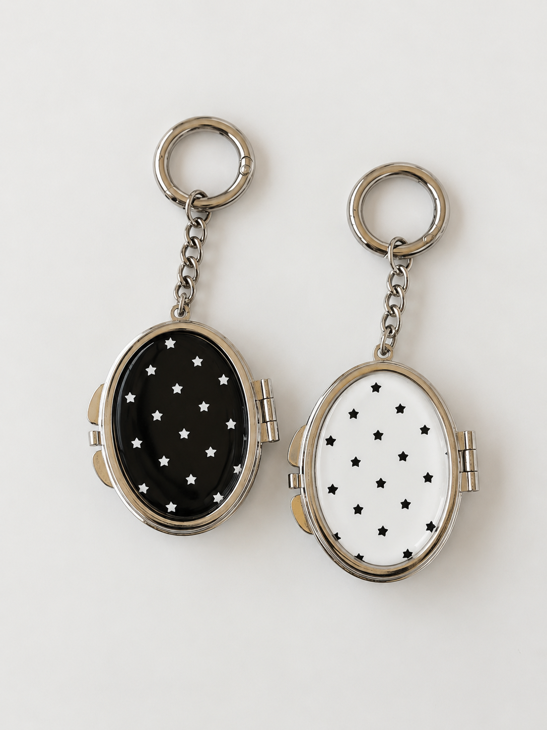 Starry Secret Mirror Keychain