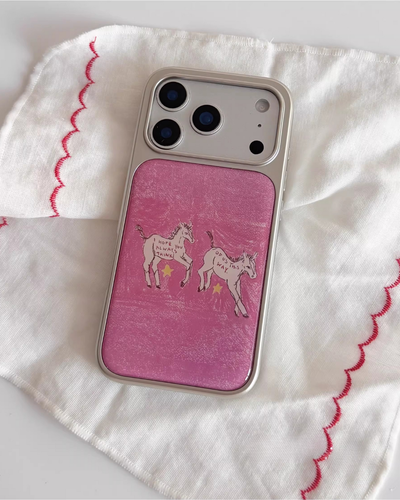 pink pony phone case