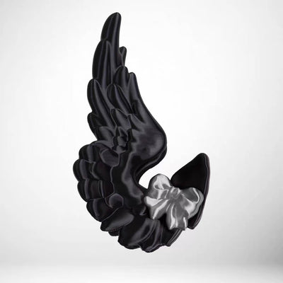 angel wings hair claw