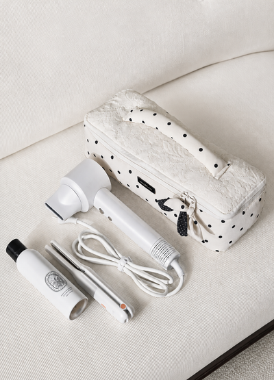 Dotty Bow Travel Pouch