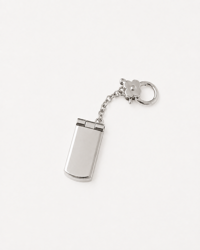 Heart World Flip Phone Keychain