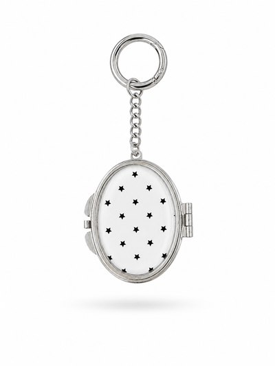 Starry Secret Mirror Keychain